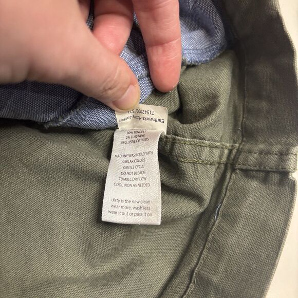 Toad & Co Women’s Earthworks Huxley Jacket Green Organic Cotton Gorpcore M - Picture 7 of 11